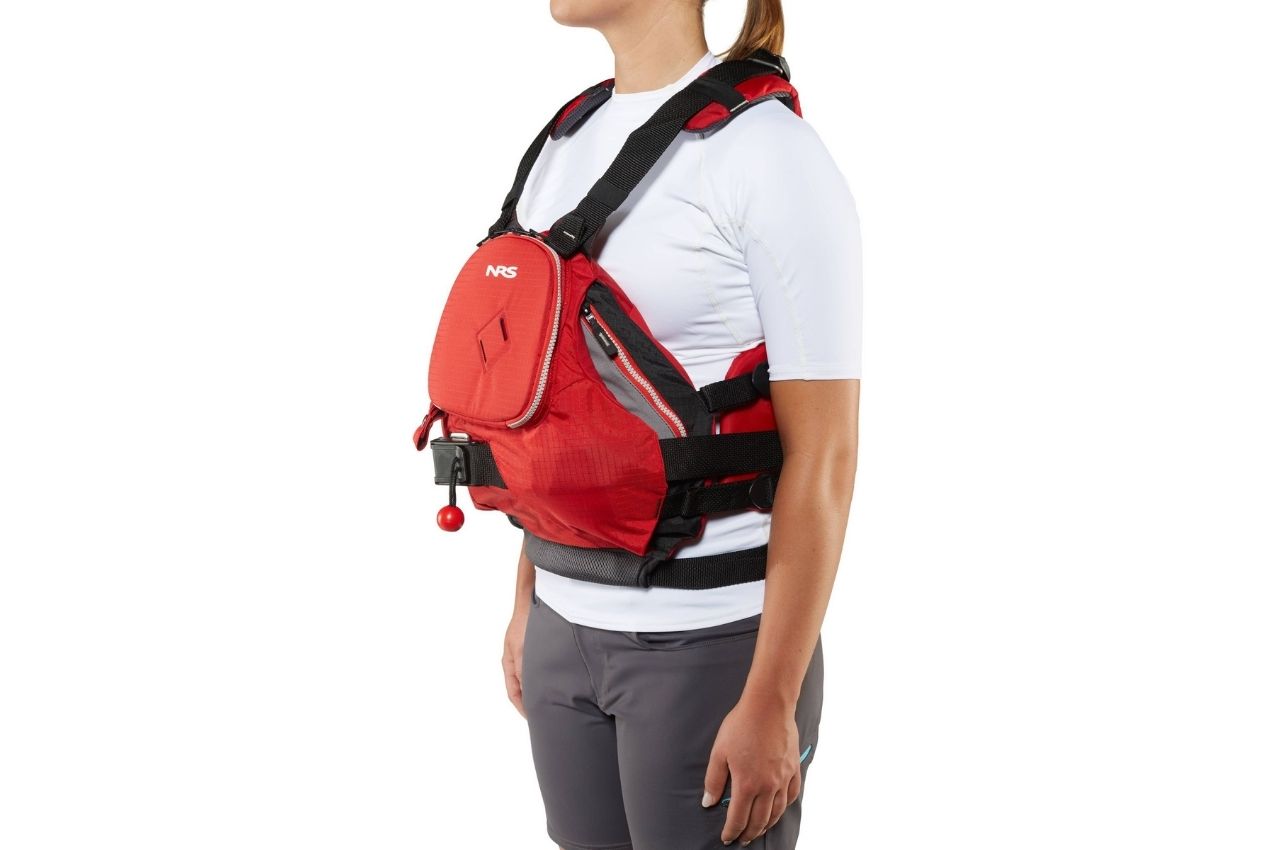 NRS Zen Rescue PFD Schwimmweste – Passform (Frauen) Taschen