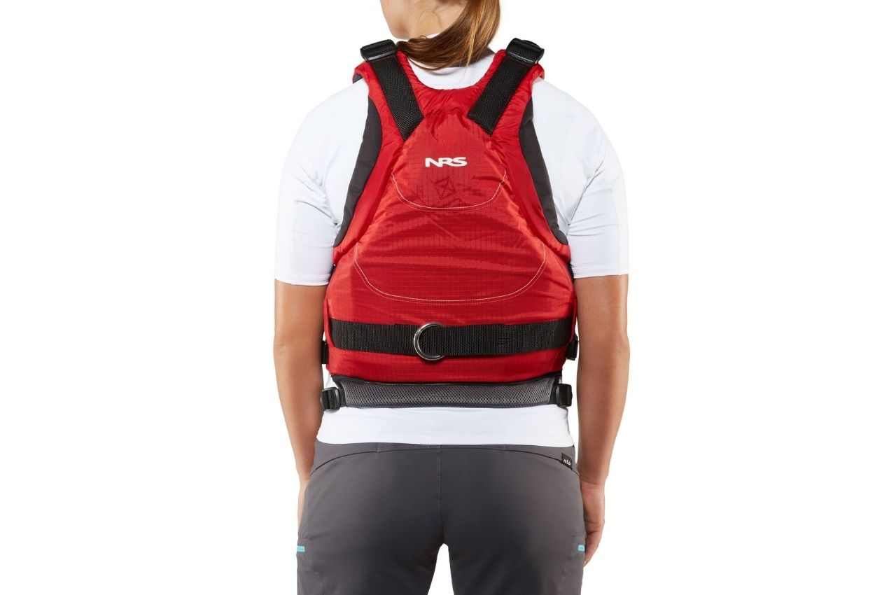 NRS Zen Rescue PFD Schwimmweste – Passform (Frauen) Rücken