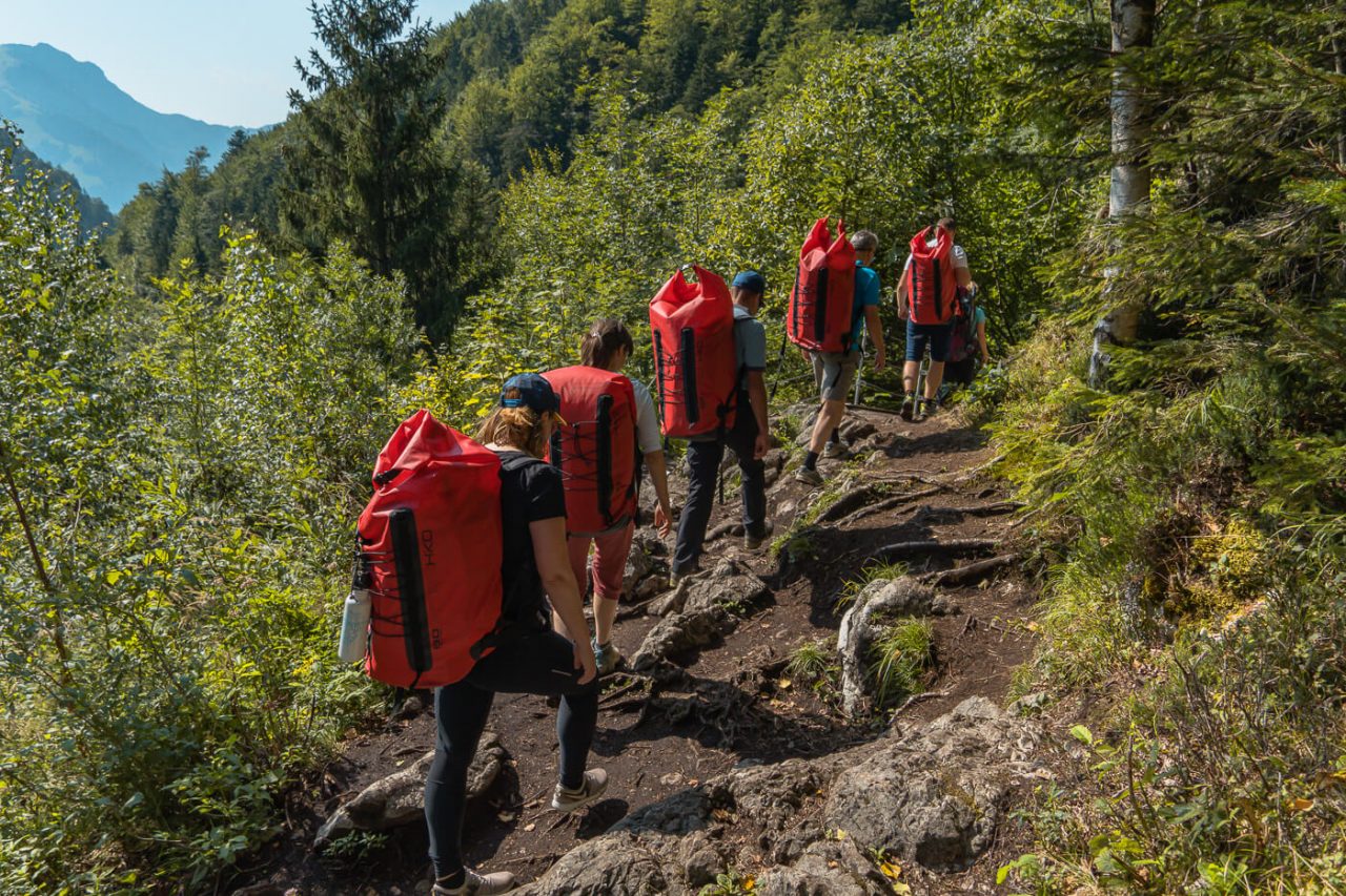 Packrafting für Einsteiger – Tiroler Ache