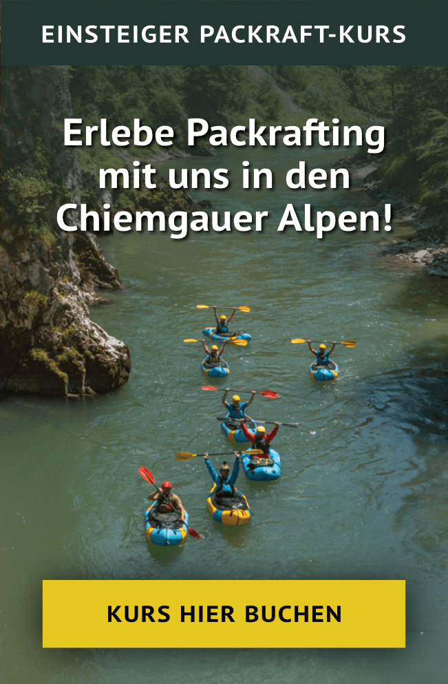 Packraft Kurs für Einsteiger – Chiemgauer Alpen